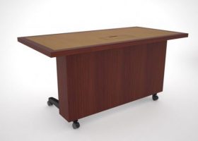 St. Jude Custom Conference Table on Wheels