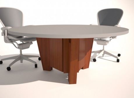 Triple Arm Conference Table Base