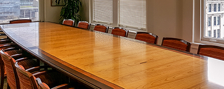traditional conference table