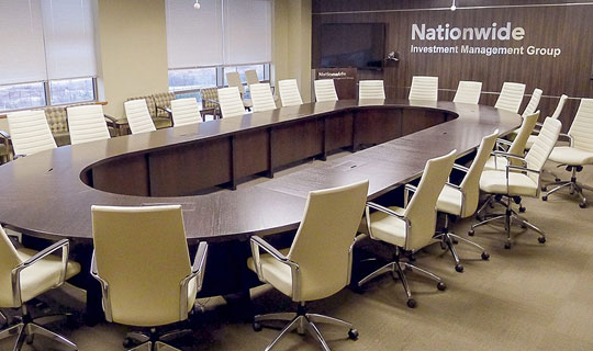 Racetrack Conference Tables - Teleconferencing