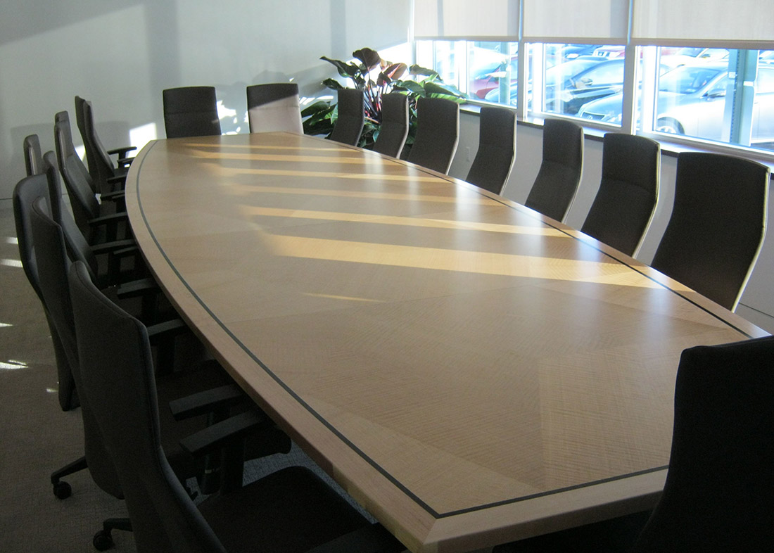 Modern Boardroom Conference Table