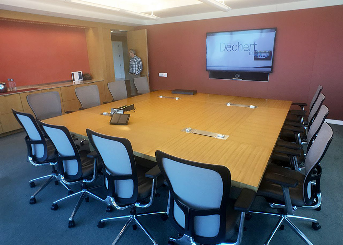 Dechert Modular Conference Room Tables