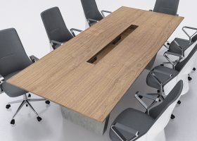 Zwilling Solid Wood Conference Table