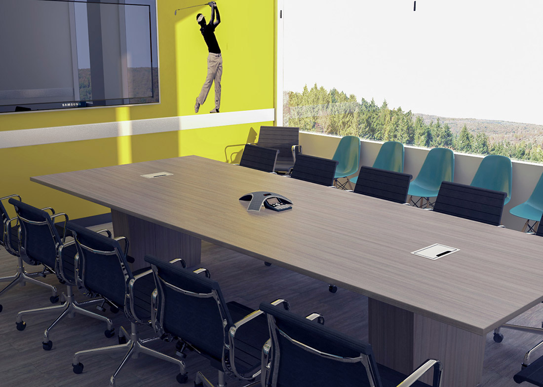 Geico Custom Contemporary Conference Table
