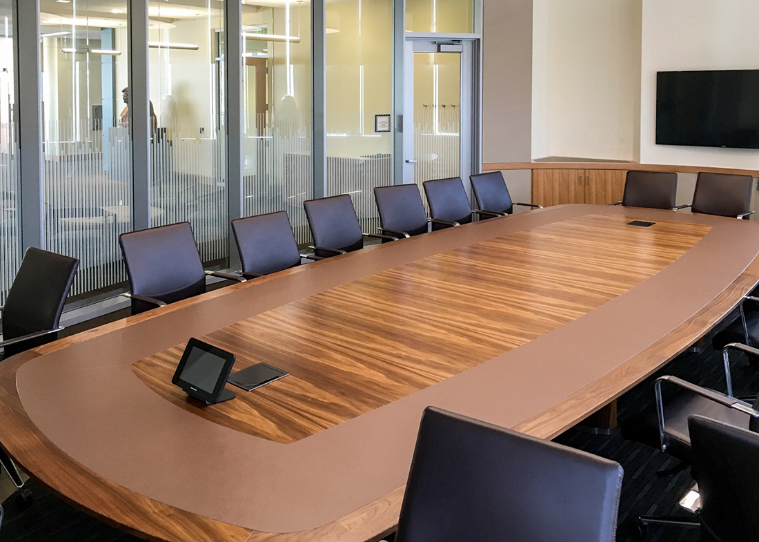 Harvard Chao Center Custom 18 Foot Conference Table