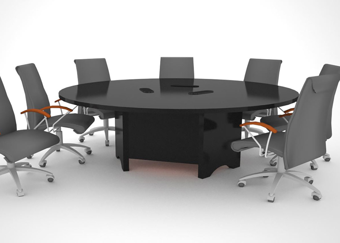 Hopkins Custom Round Conference Table