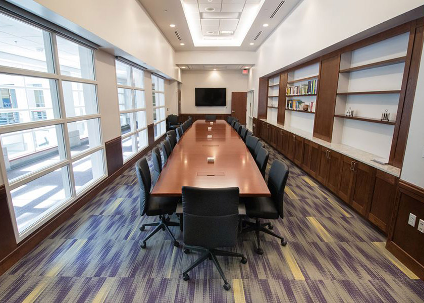 James Madison University Boardroom Meeting Table