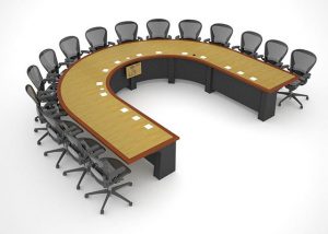 Lockheed Martin Large Conference Table