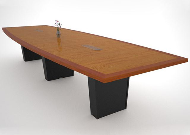 Rhenium Alloys Boat Shaped Conference Table