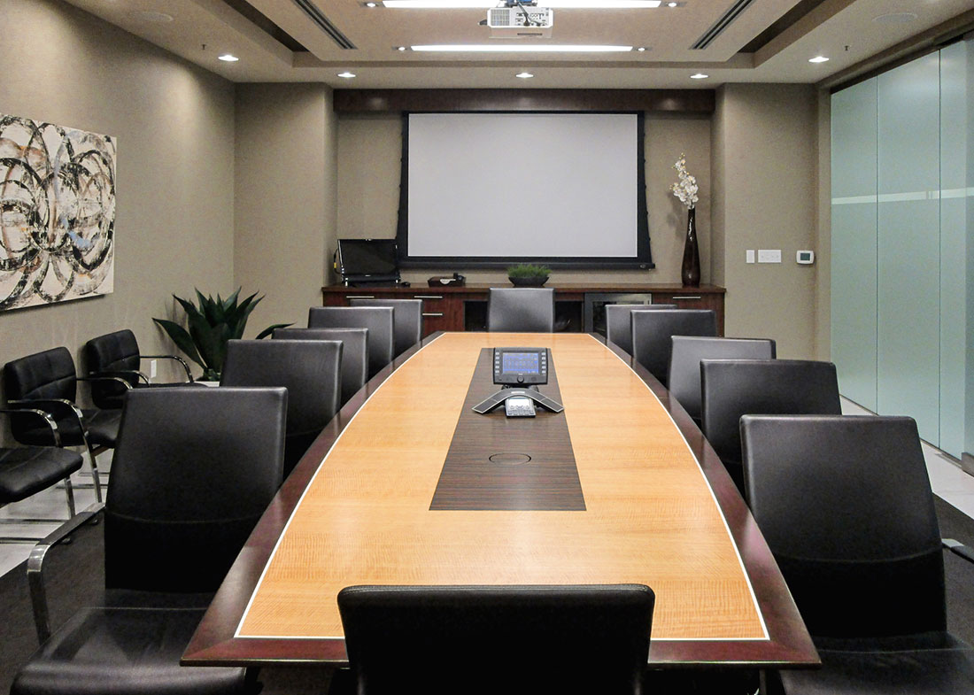 MCR Oil Tools Boardroom Conference Table