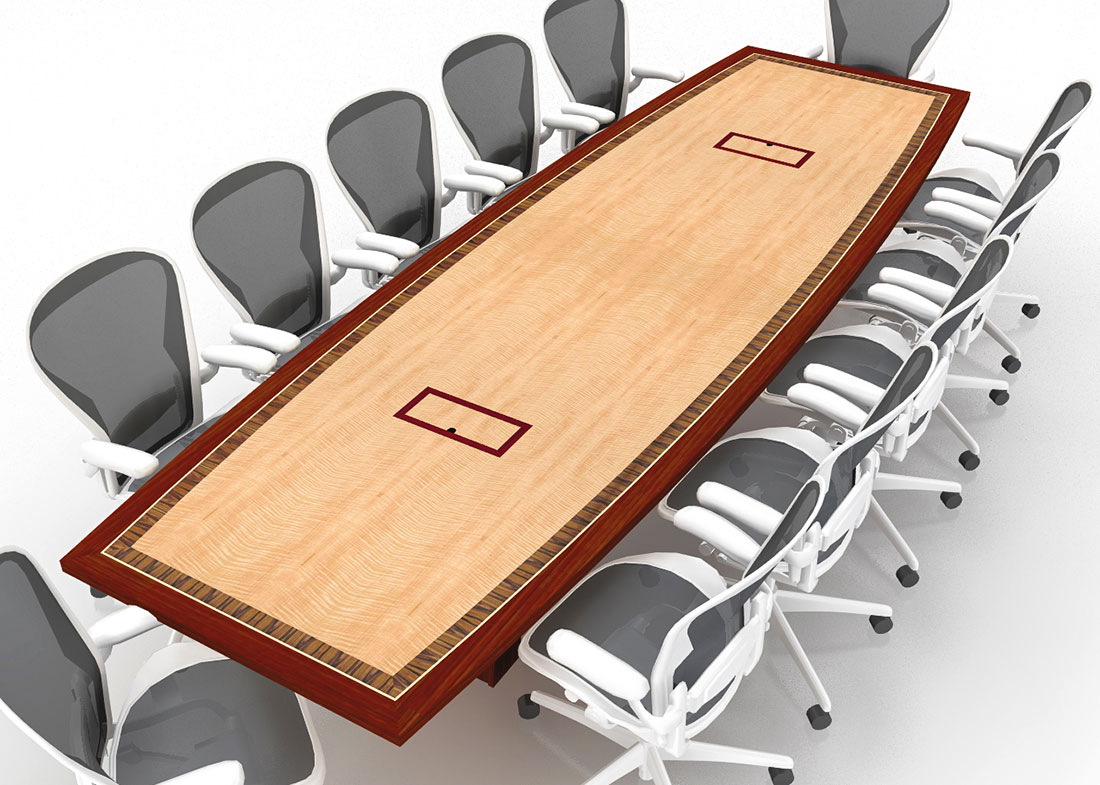 MCR Oil Tools Custom Board Meeting Table