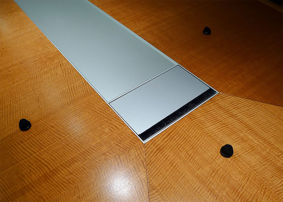 Shorenstein Modern Conference Table with Power