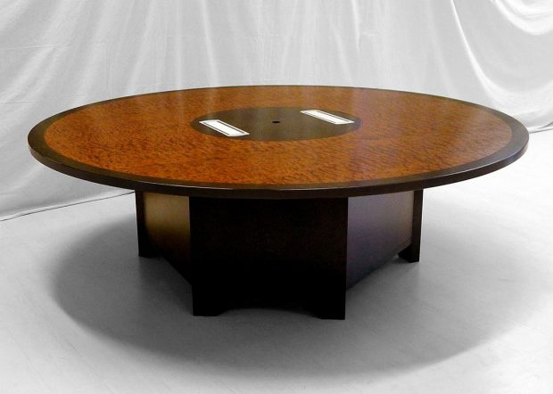 Swh 8 Round Conference Table Paul, Round Conference Table For 8