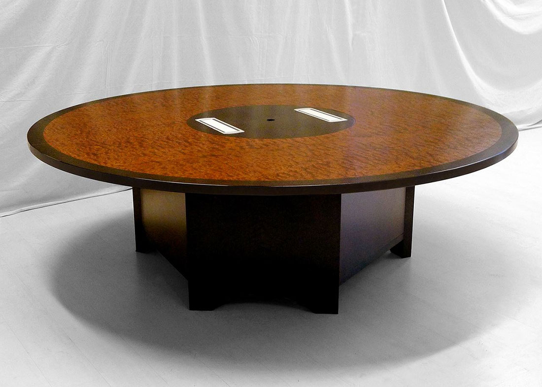 SWH Custom Round Board Meeting Table