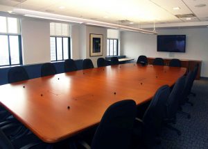Verizon Large Conference Room Table wih Power Hatches