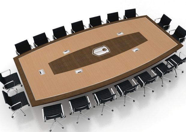 WatchGuard War Room Large Conference Room Table