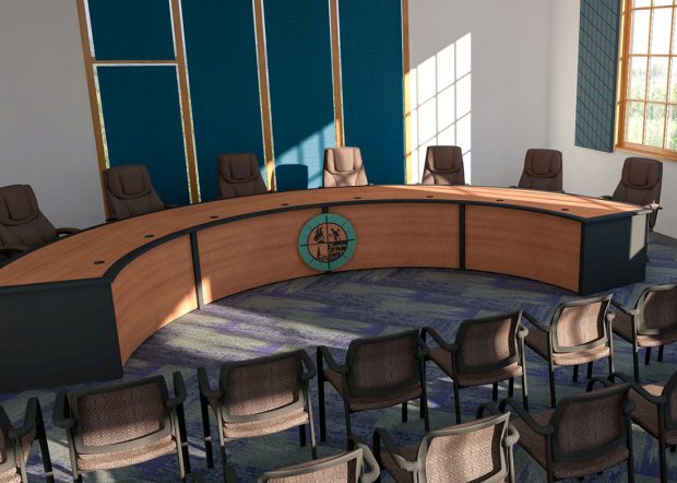 Yavapai College Committee Meeting Room Head Table