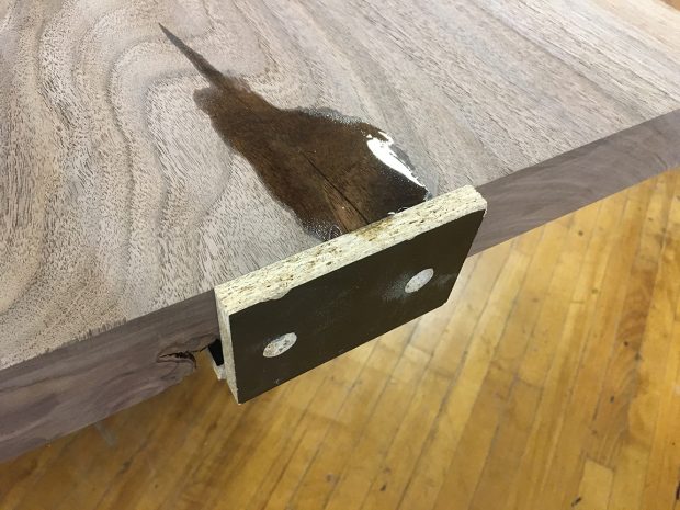 solid wood slab