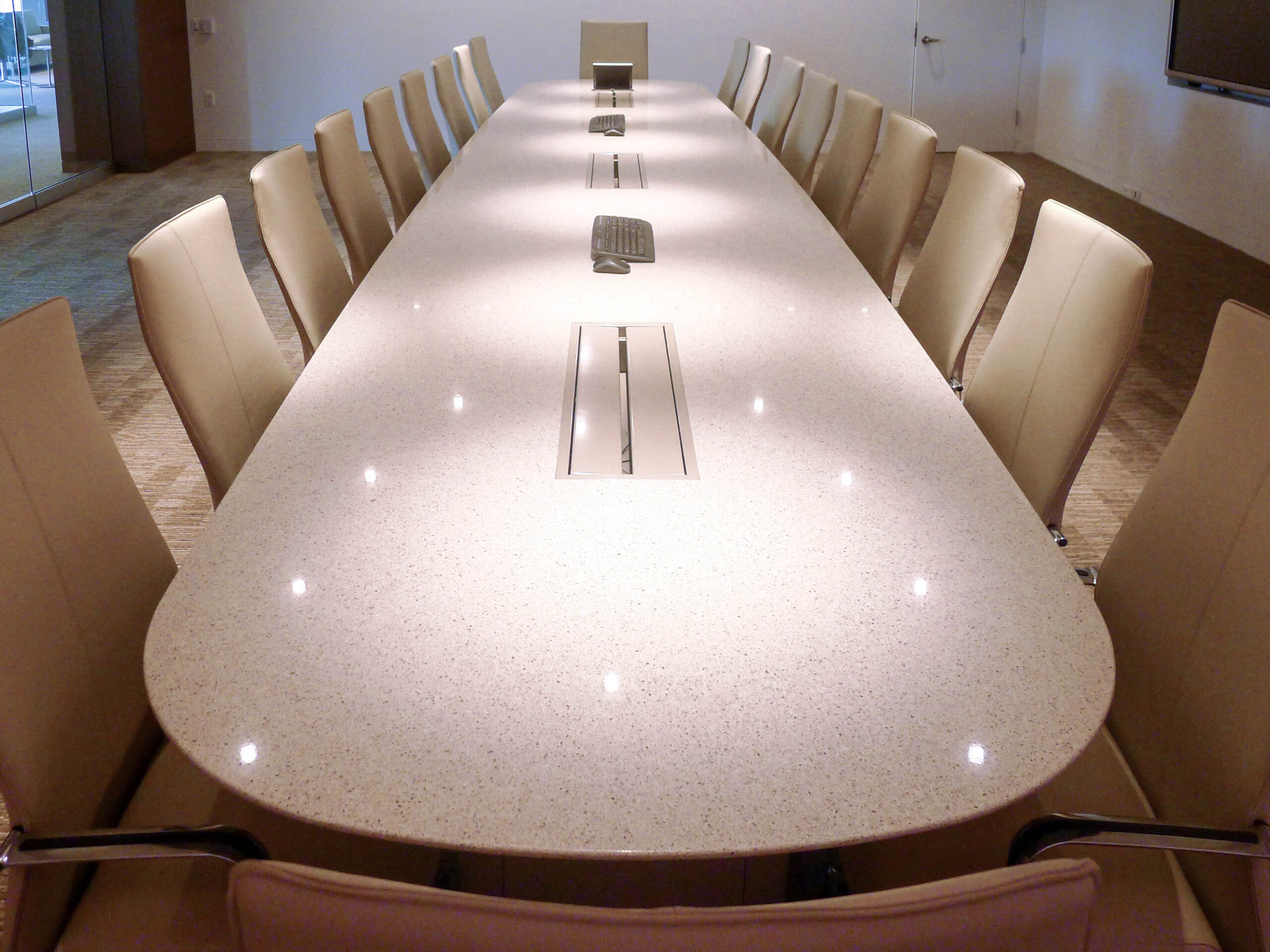 Rounded Edge Conference Table