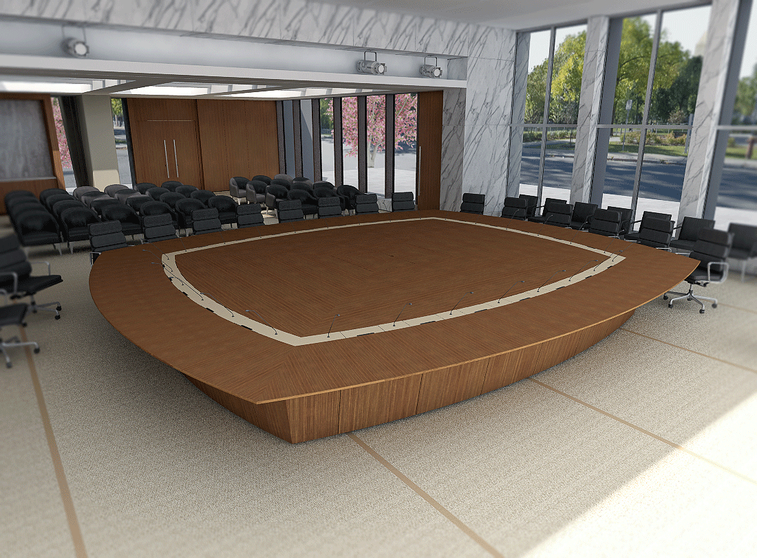 large conference table